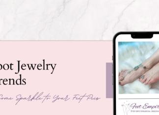 Foot Jewelry Trends: Adding Sparkle to Your Feet Pics foot jewelry