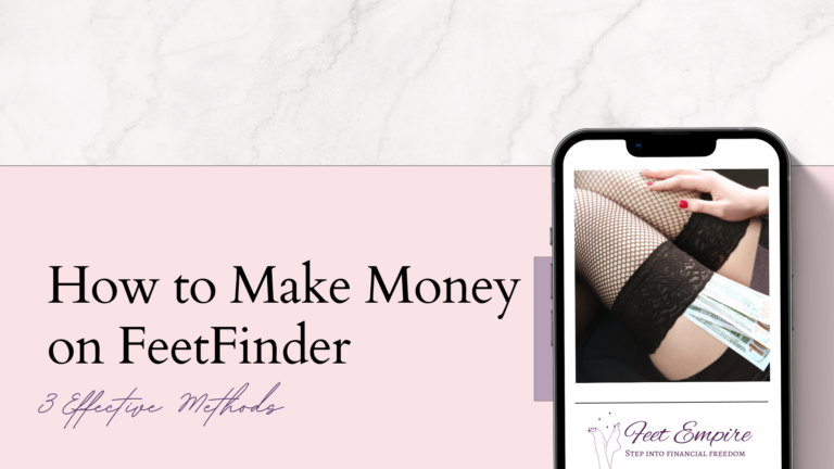 how to make money on feetfinder